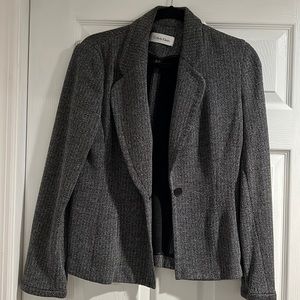 Calvin Klein Structured Sweater Blazer Size 10